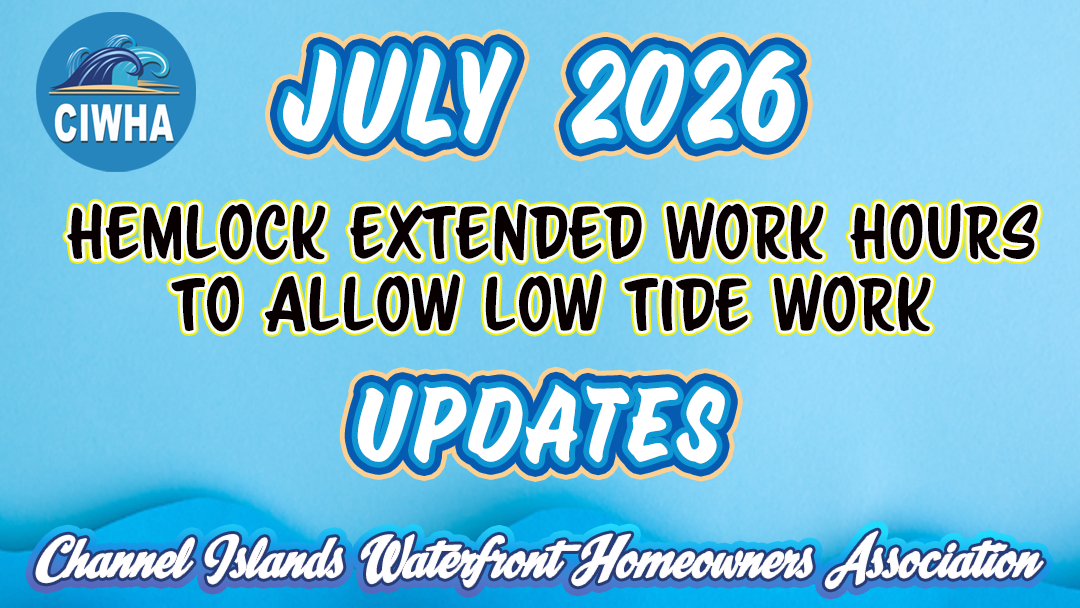 Hemlock project extended work hours July 13-17 2026